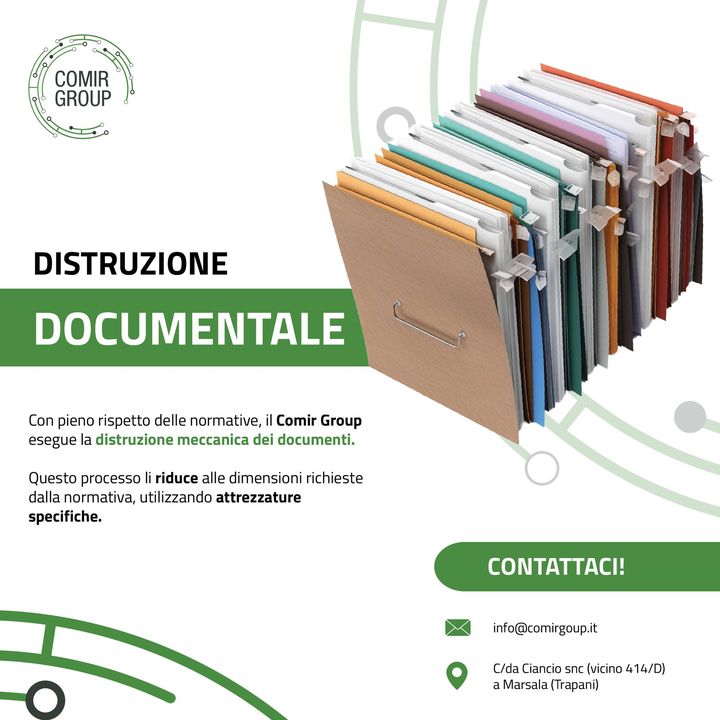 Distruzione Documentale 📄 

Per la corretta gestione dei #documenti aziendali